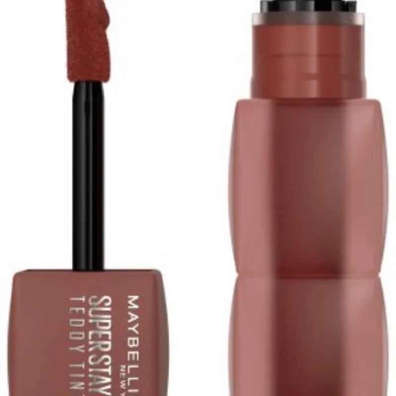 MAYBELLINE SuperStay Teddy Tint LIQUID LIP TINT 20 Mascara Tear  5ml –  | Parasativa Maroc