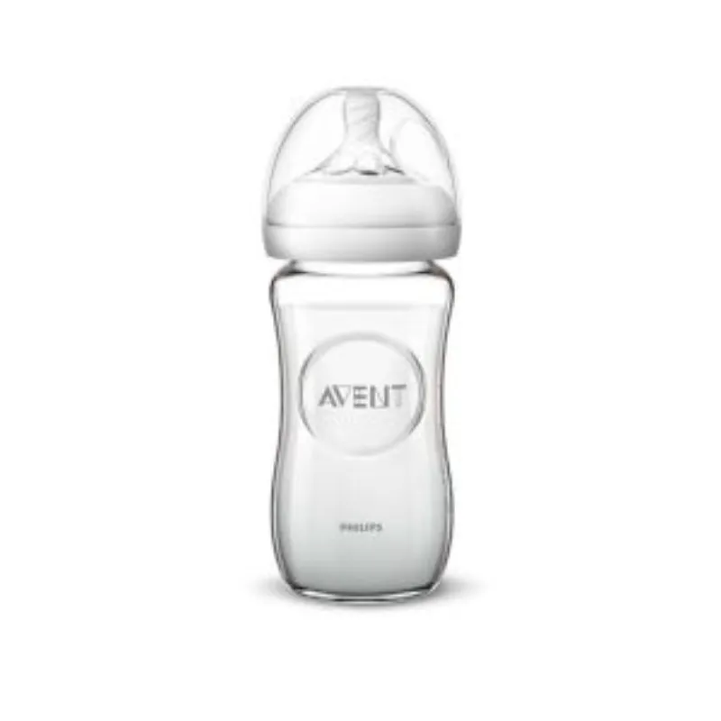AVENT BIBERON NATURAL EN VERRE 240 ML SCF053/17 –  | Parasativa Maroc