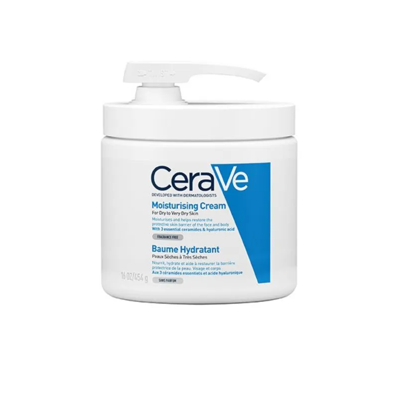 CeraVe Baume Hydratant Nourrissant Peau Sèche à Très Sèche | 454g Pompe –  | Parasativa Maroc