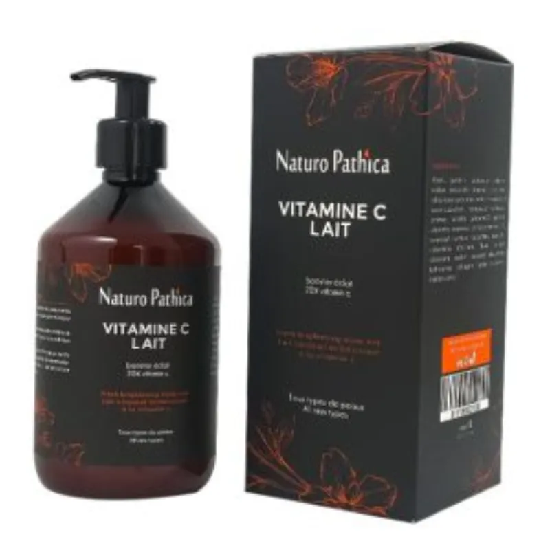 Naturo Pathica Lait Corporel à la Vitamine C 500ml –  | Parasativa Maroc