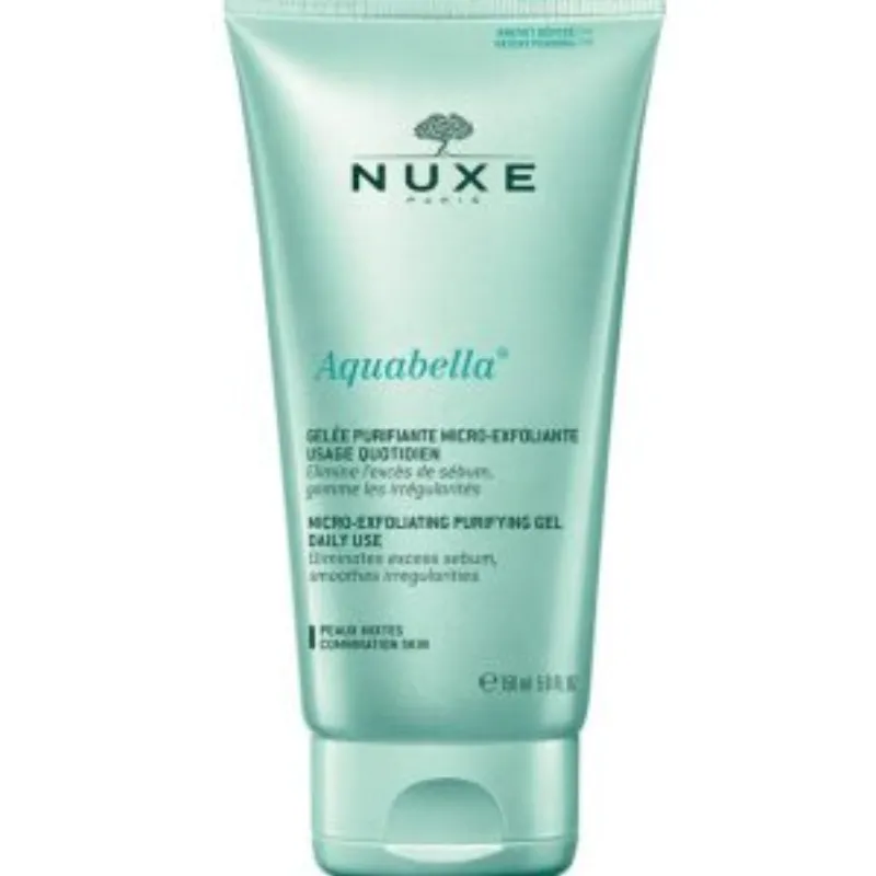 Nuxe Aquabella Gelée Purifiante Micro-exfoliante usage quotidien – 150 ml –  | Parasativa Maroc