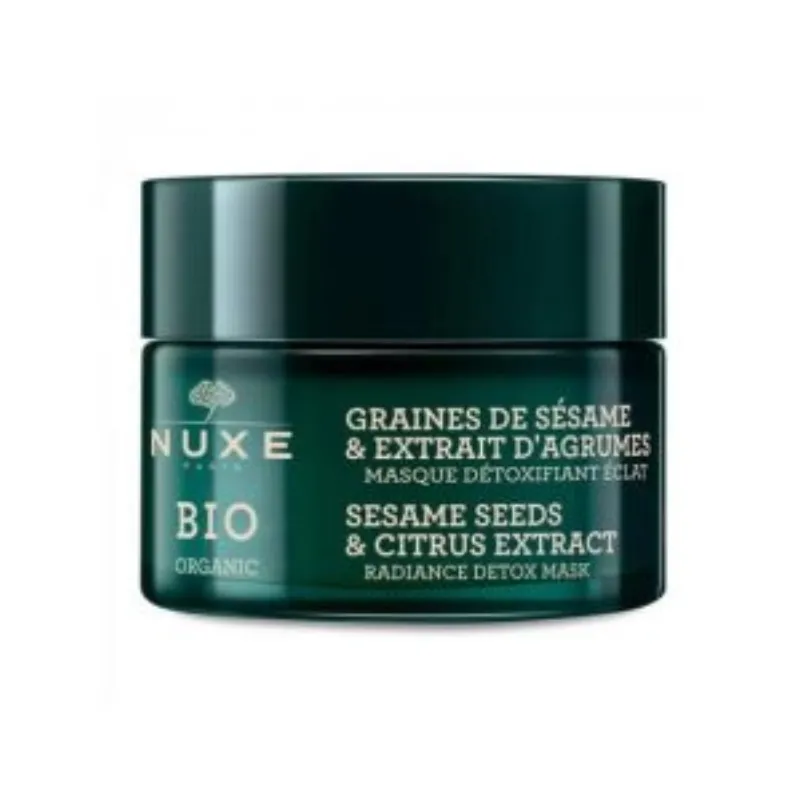Nuxe Bio Organic Masque Détoxifiant Eclat 50ml –  | Parasativa Maroc