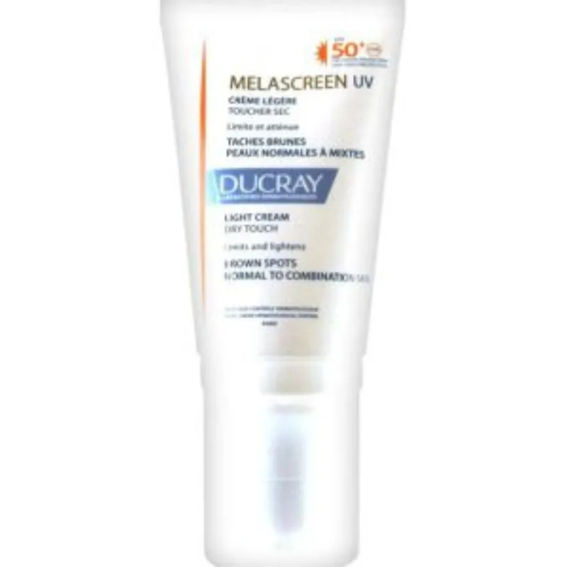 Ducray – Melascreen UV Crème légère SPF50+ – 40 ml –  | Parasativa Maroc