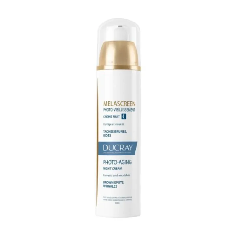 Ducray — Crème Nuit Photo-vieillissement – Crème de nuit anti tache — Melascreen 50 ml –  | Parasativa Maroc