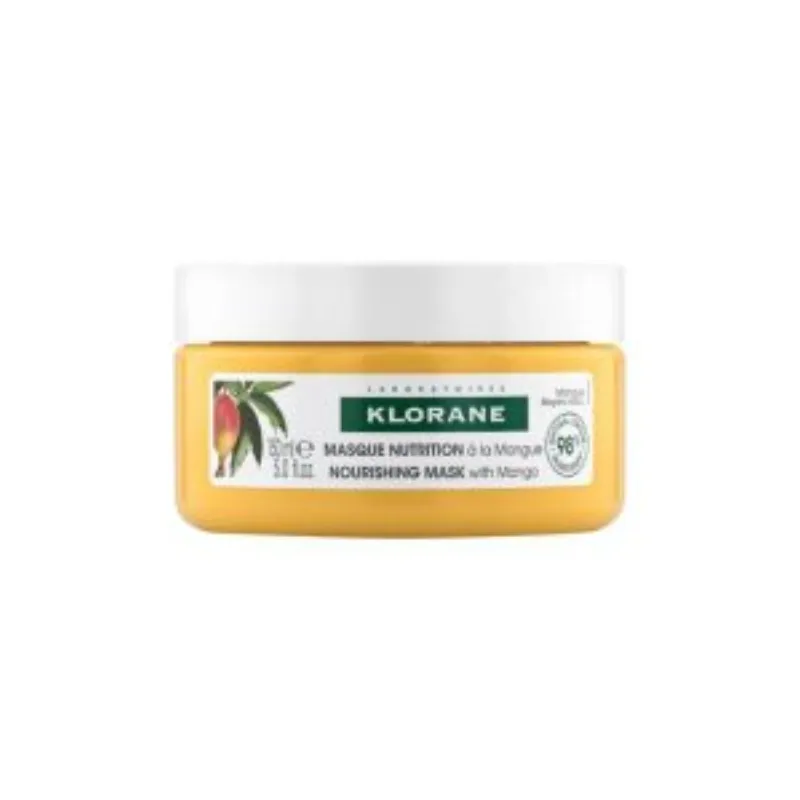 Klorane – Masque nutrition à la Mangue – Cheveux secs 150 ml –  | Parasativa Maroc