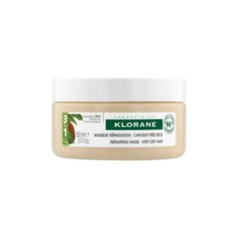 Klorane – Masque Réparation 3 en 1 au Cupuaçu BIO – Cheveux très secs 150 ml –  | Parasativa Maroc