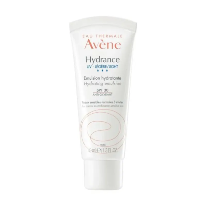 Eau Thermale Avène Hydrance Uv Legere Emulsion Hydratante Spf30 40ml –  | Parasativa Maroc