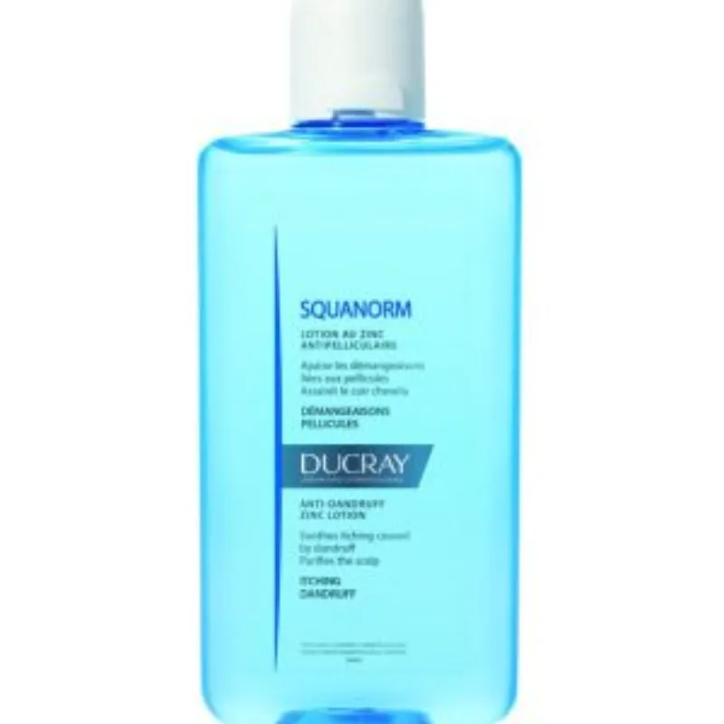Ducray – Squanorm Lotion antipelliculaire au zinc – 200 ml –  | Parasativa Maroc