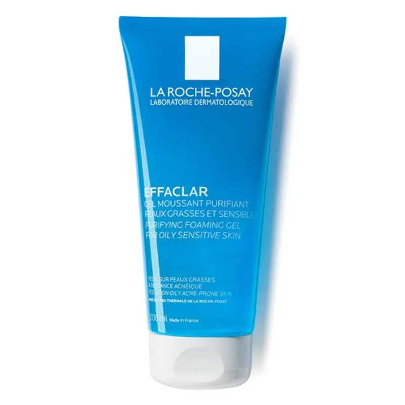 La Roche-Posay Effaclar Gel Moussant Peau Grasse Acnéique | 200ml –  | Parasativa Maroc
