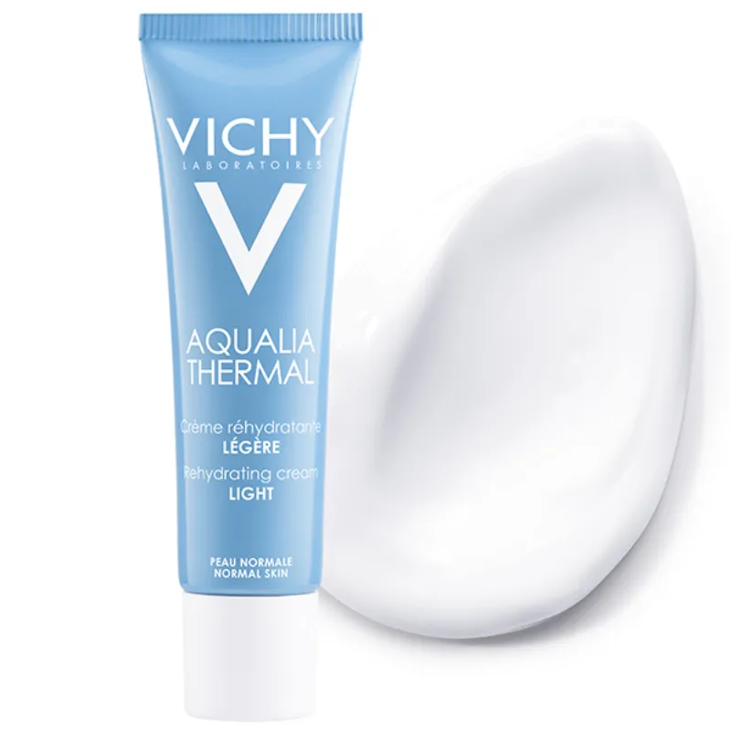 Vichy Aqualia Thermal Crème Réhydratante Légère Peau Normale à Mixte | 30ml –  | Parasativa Maroc