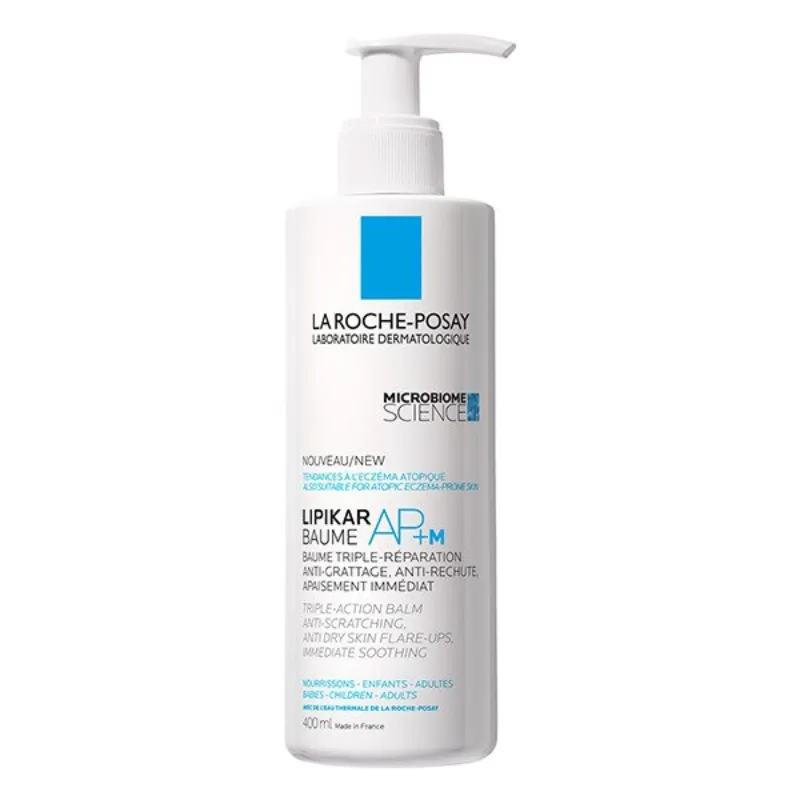 La Roche-Posay Lipikar Baume AP+M Peau Sèche et Eczéma Atopique | 400ml –  | Parasativa Maroc