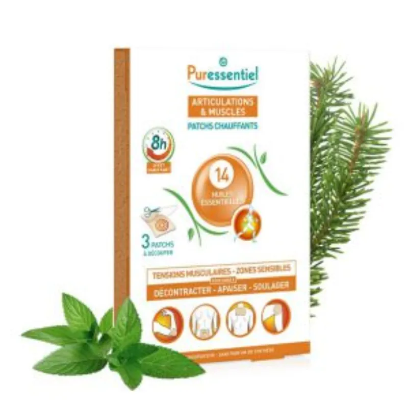 Puressentiel Patchs chauffants Pure Heat® Articulations & Muscles –  | Parasativa Maroc