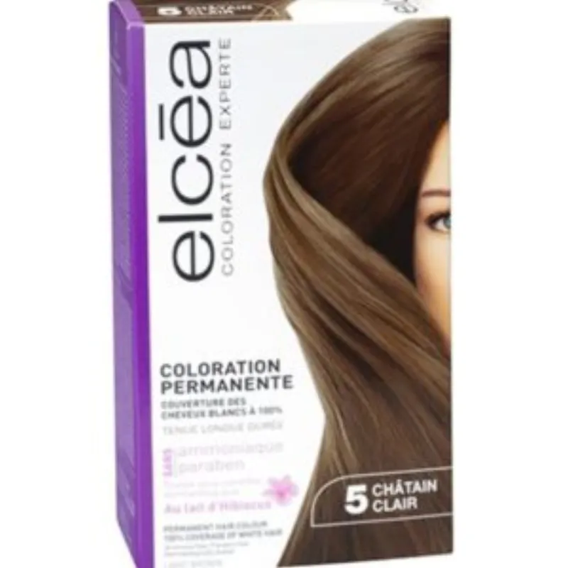 Elcea Coloration Experte – Châtain Clair 5 –  | Parasativa Maroc