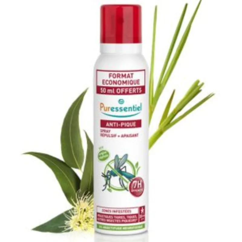 Puressentiel Spray Répulsif + Apaisant Anti-Pique 75ml –  | Parasativa Maroc