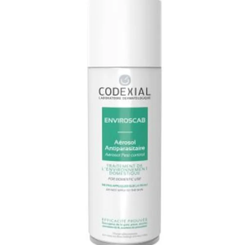 Codexial – Enviroscab Aerosol antiparasitaire (Biocide) – 200 ml –  | Parasativa Maroc
