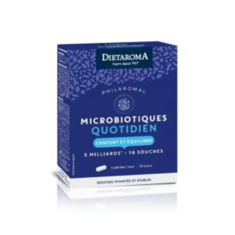 Dietaroma Microbiotique Quotidien 60gelules –  | Parasativa Maroc