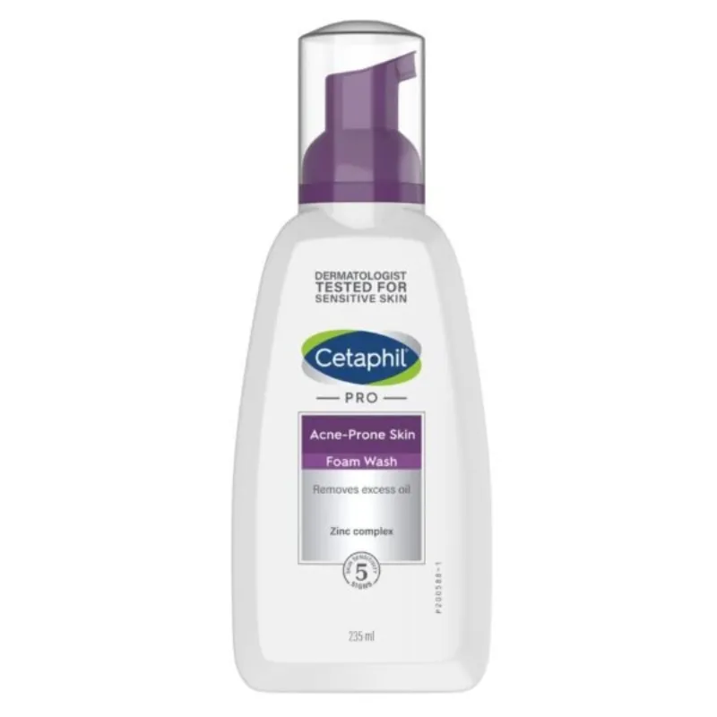 Cetaphil – Pro Acné mousse nettoyante – 235 ml –  | Parasativa Maroc
