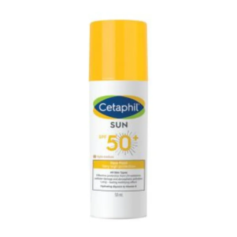 Cetaphil Sun Face Fluide Teinte spf50+ 50ml –  | Parasativa Maroc