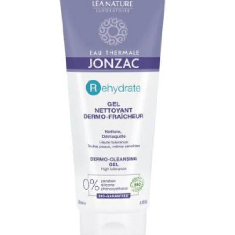 EAU THERMALE JONZAC RÉHYDRATE GEL NETTOYANT DERMO-FRAÎCHEUR 200 ml –  | Parasativa Maroc