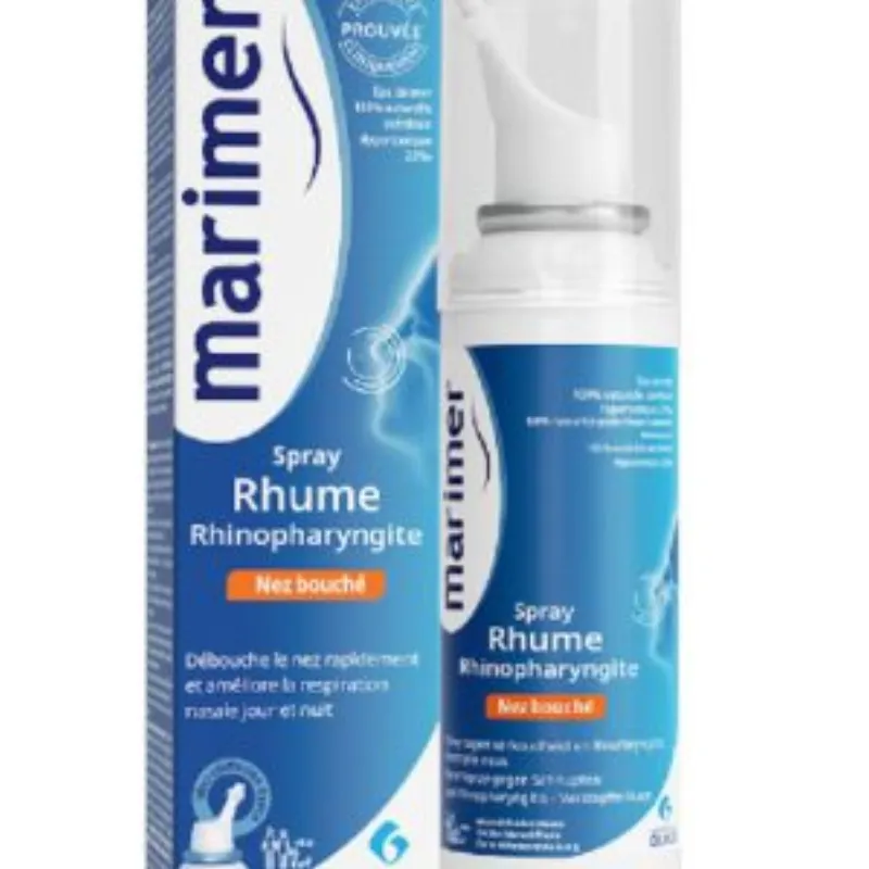 MARIMER Hypertonique Nez bouché – Rhume Sinusite 100ml –  | Parasativa Maroc