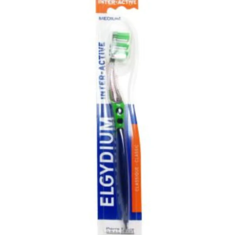 Elgydium Interactive – Brosse à dents Medium –  | Parasativa Maroc