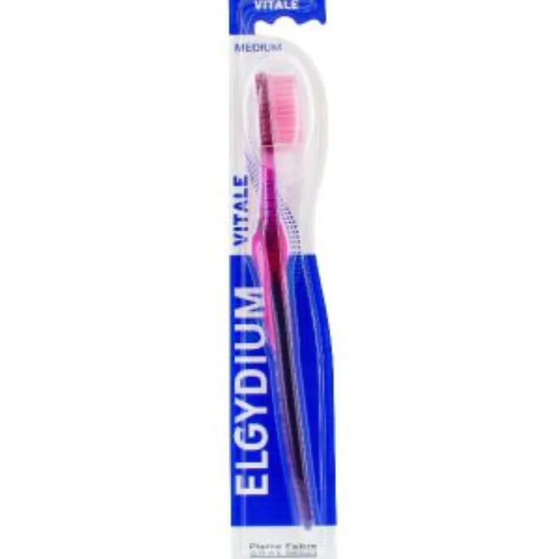 Elgydium Vitale – Brosse à dents Medium –  | Parasativa Maroc