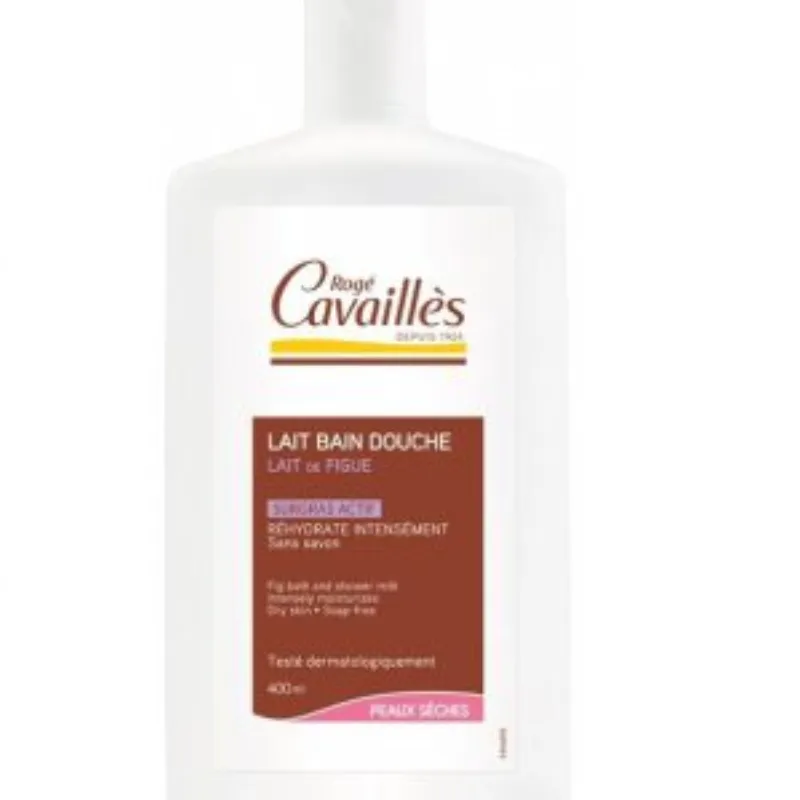 Rogé Cavaillès Lait Bain et Douche Hydratant Figue 400 ml –  | Parasativa Maroc