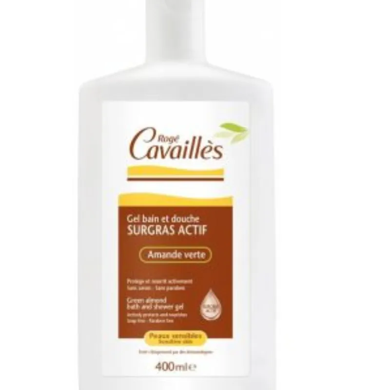 Rogé Cavaillès Gel Bain Douche Amande Vert 400ml –  | Parasativa Maroc