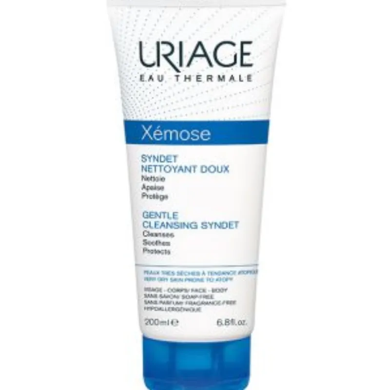 Uriage – Xemose – Syndet Nettoyant Doux – 200 ml –  | Parasativa Maroc