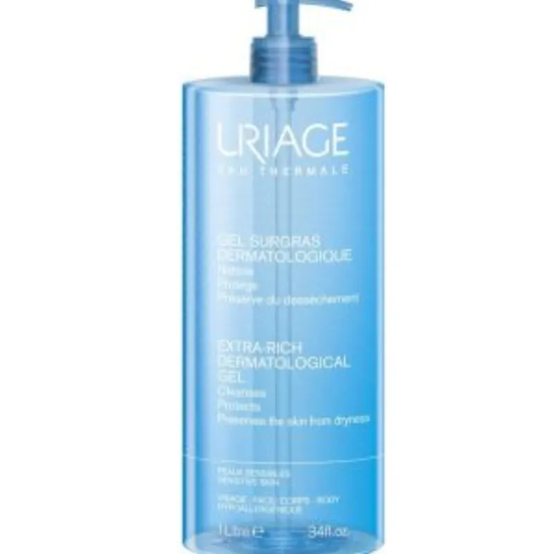 Uriage Gel Surgras liquide dermatologique – 1 L –  | Parasativa Maroc