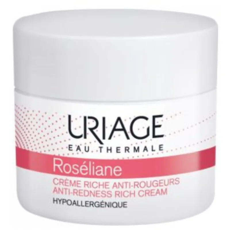 Uriage – Roséliane – Crème Riche Anti-Rougeurs – 50 ml –  | Parasativa Maroc