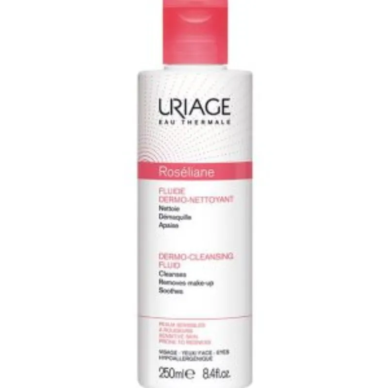 Uriage – Roséliane – Fluide Dermo-Nettoyant – 250 ml –  | Parasativa Maroc