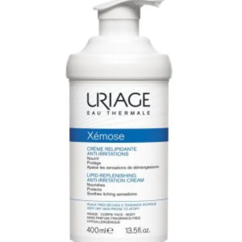 Uriage – Xemose – Crème Relipidante Anti-Irritations – 400 ml –  | Parasativa Maroc