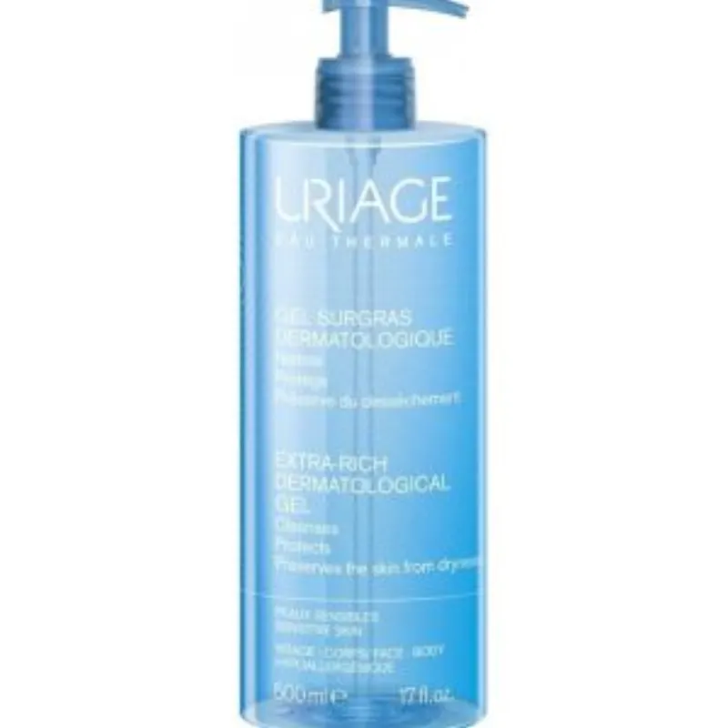 Uriage – Gel Surgras Liquide Dermatologique – 500 ml –  | Parasativa Maroc