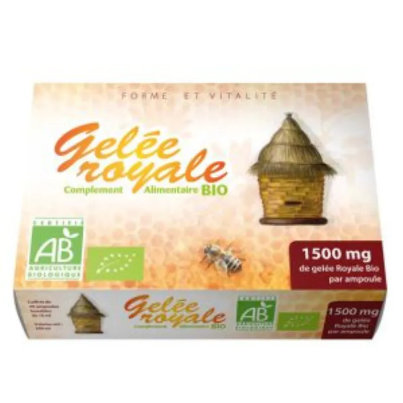Gph Diffusion Gelée Royale Bio – 20 Ampoules 1500 mg –  | Parasativa Maroc