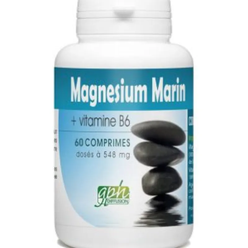 Gph Diffusion Magnesium Marin – 60 Comprimés –  | Parasativa Maroc