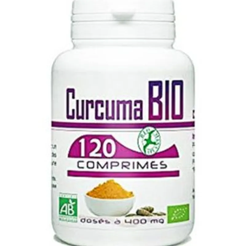 Gph Diffusion Curcuma Bio  – 120 Comprimés –  | Parasativa Maroc