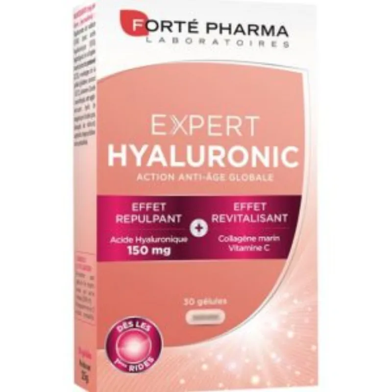 Forté Pharma Expert Hyaluronic – 30 Gélules –  | Parasativa Maroc