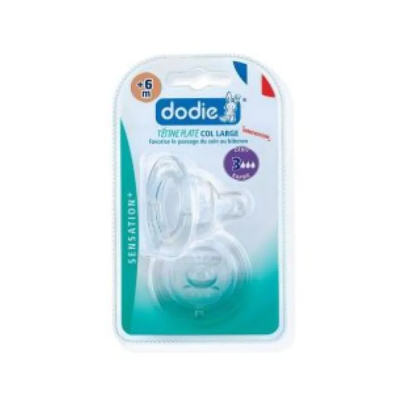 DODIE TETINE PLATE SENSATION+ ANTI COLIQUE D3 +6M X2 –  | Parasativa Maroc