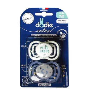 Dodie Sucette 0-6mois Duo Extra Fine Jour Nuit F1 2358 –  | Parasativa Maroc
