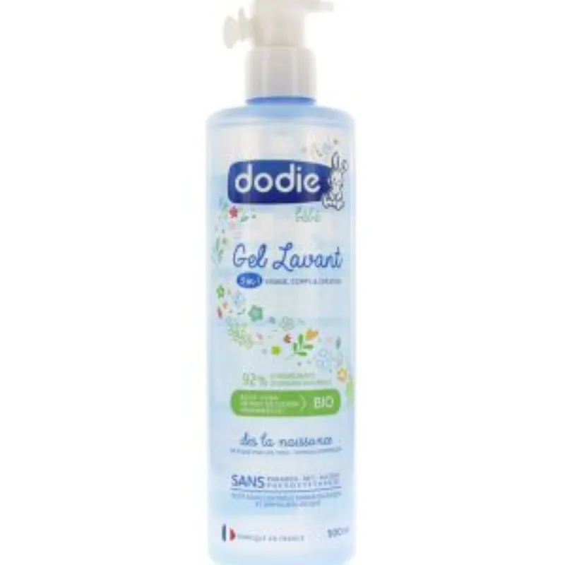 Dodie – Gel lavant 3 en 1 flacon Pompe – 500 ml –  | Parasativa Maroc