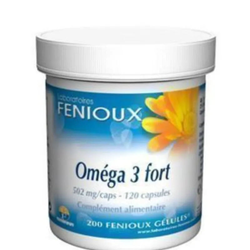 Fenioux Oméga 3 Fort – 120 Capsules – 502 mg