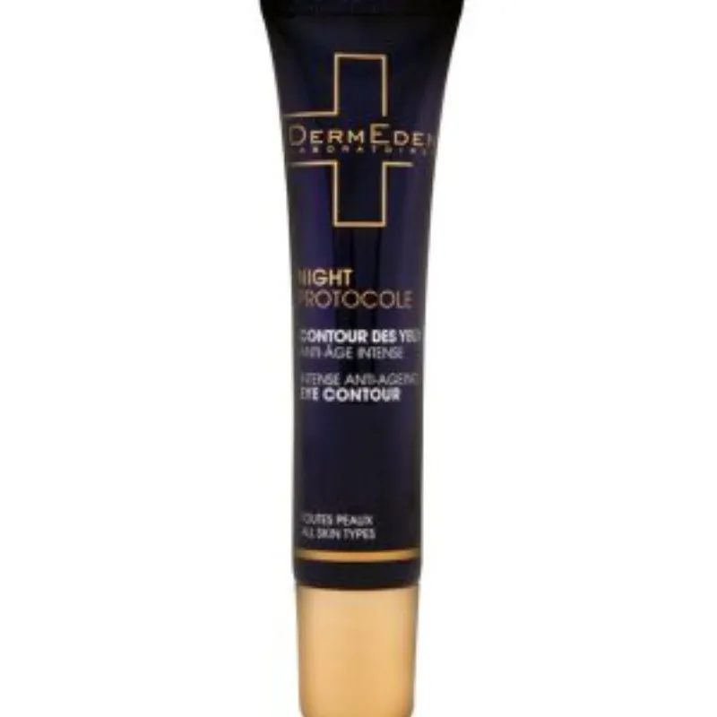Dermeden Contour Yeux Anti-Âge Nuit – 15 ml –  | Parasativa Maroc