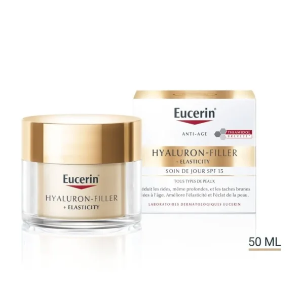 Eucerin  HYALURON FILLER + ELASTICITY JOUR –  50 ML –  | Parasativa Maroc