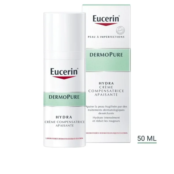 Eucerin DERMOPURE HYDRA Crème Compensatrice Apaisante –  | Parasativa Maroc