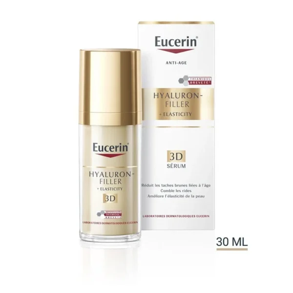 EUCERIN HYALURON FILLER + ELASTICITY 3D SERUM 30 ML –  | Parasativa Maroc