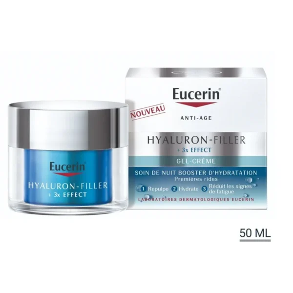 EUCERIN HYALURON FILLER BOOSTER D’HYDRATATION NUIT –  | Parasativa Maroc