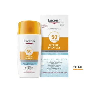 EUCERIN HYDRO PROTECT SPF 50 + 50 ML –  | Parasativa Maroc