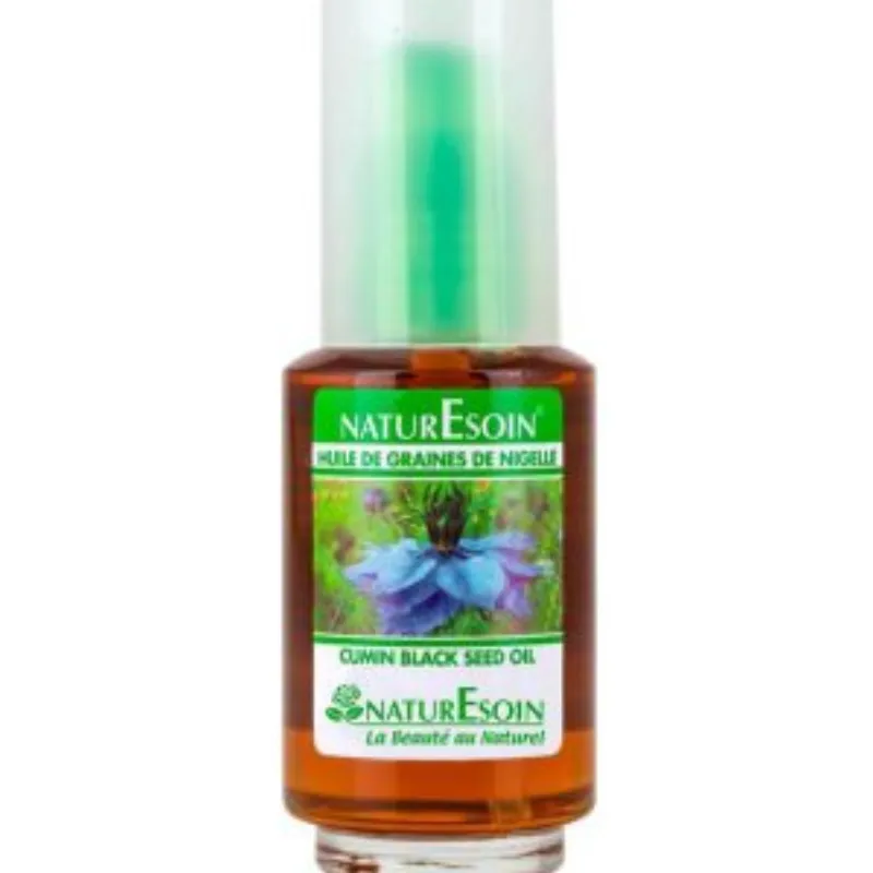 NaturEsoin Huile de Graines de Nigelle – 50 ml –  | Parasativa Maroc