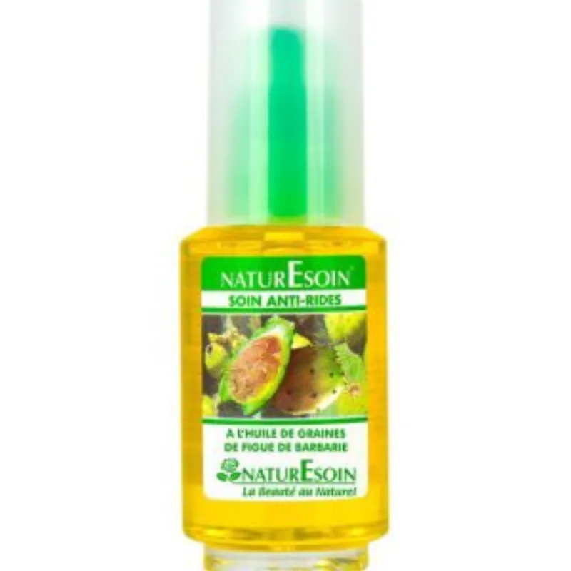 NaturEsoin Huile de Graines de Figue de Barbarie Soin Anti-Rides – 50 ml –  | Parasativa Maroc